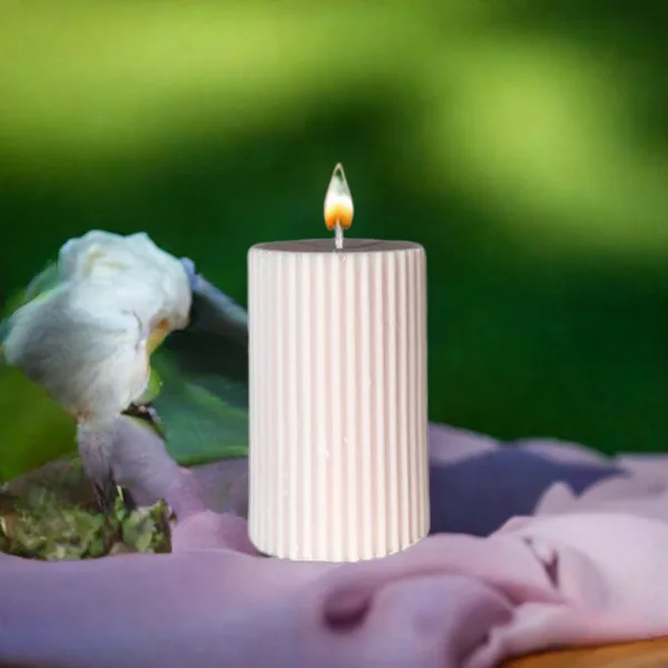 Victoria Pillar Soy Candle - Image 5
