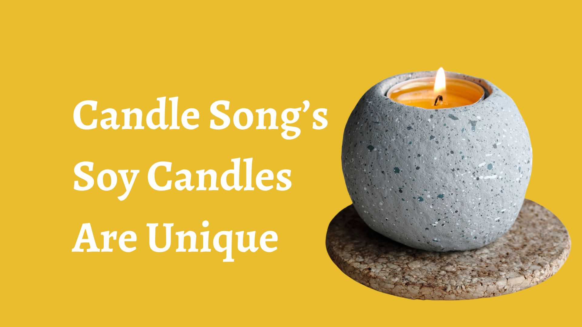 Candle Song scented candles that enhance home decor with soy wax