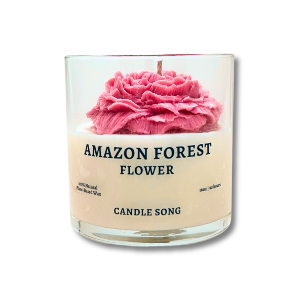 Flower-inspired soy wax candles by Candle Song, sculpted with floral designs and enchanting fragrances. Perfect for gifting, home decor, and relaxation in Canada.