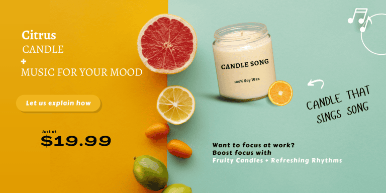 Premium soy wax scented candles by Candle Song, crafted as jar candles and perfect for gifts or home decor in Canada. Eco-friendly, clean burn, and long-lasting.