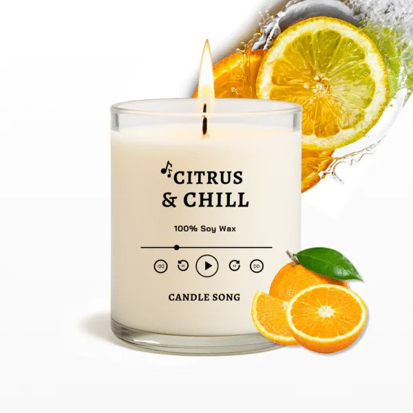 Citrus & Chill Soy Candle