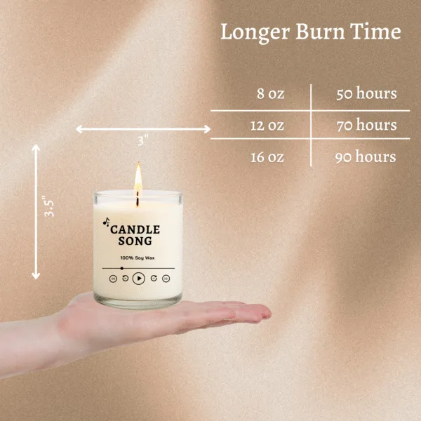 Spicy Sandalwood Soy Candle - Image 9