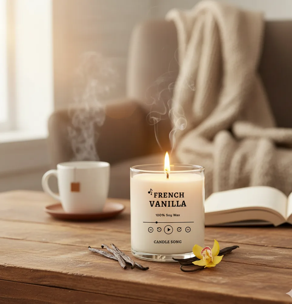 French Vanilla Soy Candle - Image 2
