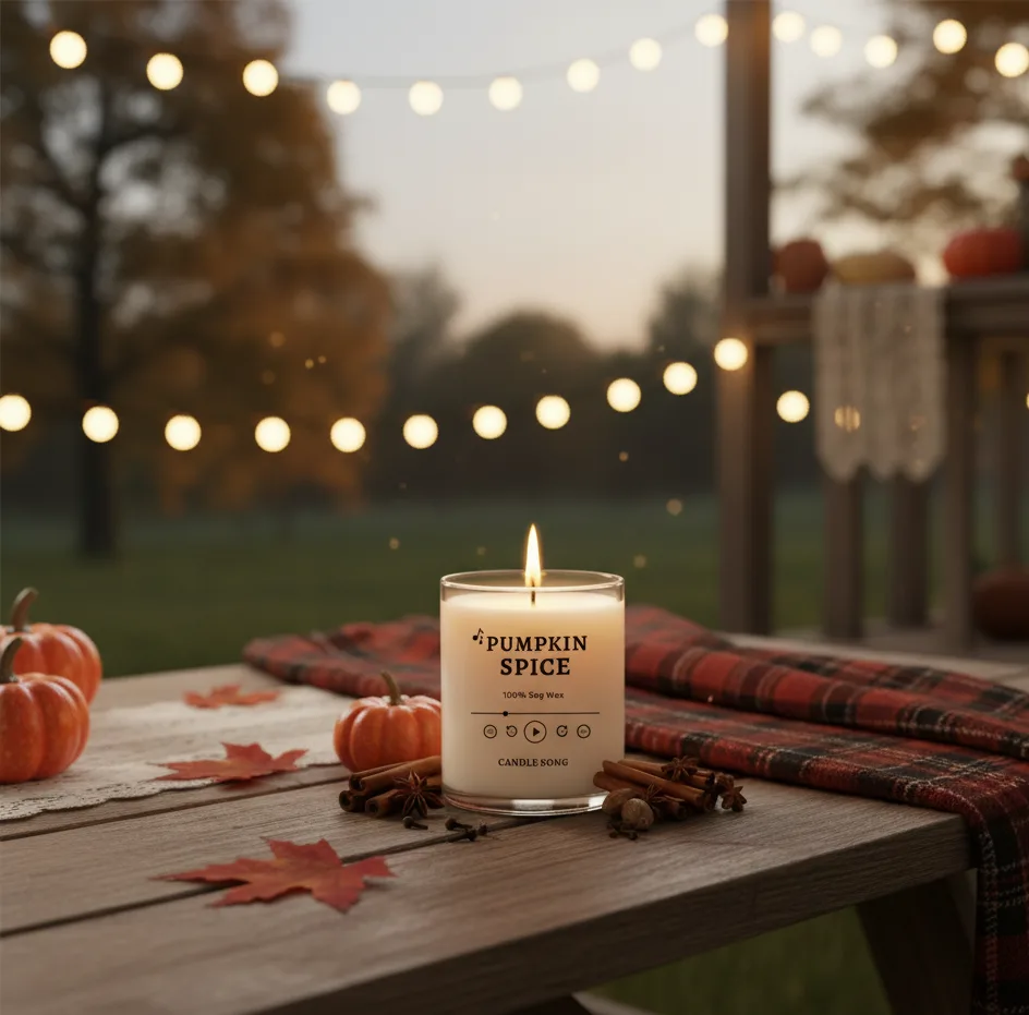 Pumpkin Delight Soy Candle - Image 2